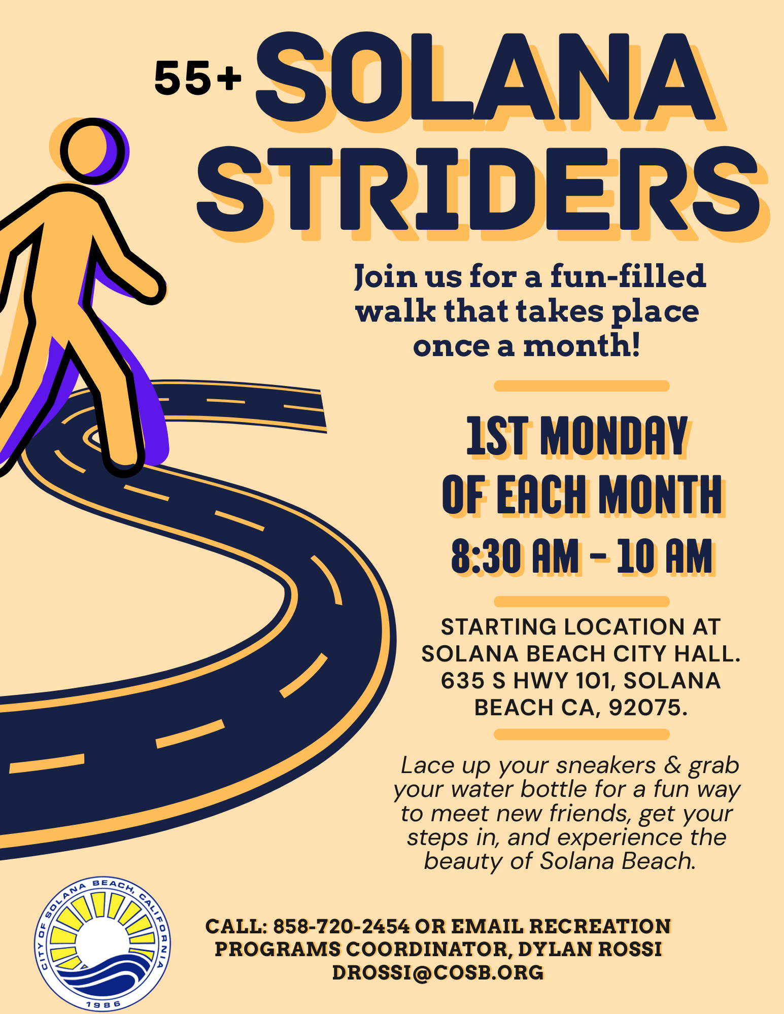 Solana Striders Flyer March