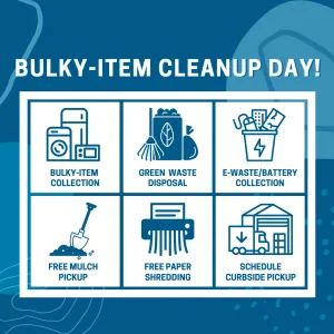 Fall Bulky-Item Cleanup Day!